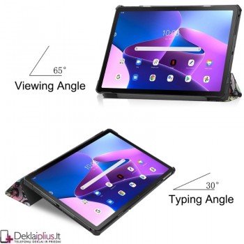 Dirbtinės odos atverčiamas dėklas - Grafiti (Lenovo tab m10 plus 10.6 (3rd gen) (TB128XU-ZAAJ0145PL-ZAAN0113SE) Dirbtinės odos atverčiamas dėklas - Grafiti (Lenovo tab m10 plus 10.6 (3rd gen) (TB128XU-ZAAJ0145PL-ZAAN0113SE)